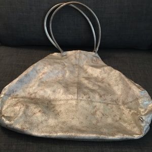 Banana Republic leather tote
